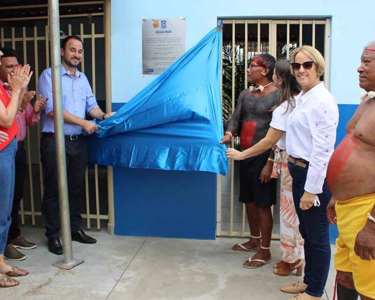 Prefeitura Municipal inaugura revitalização da Escola Municipal Indígena Serra Nova