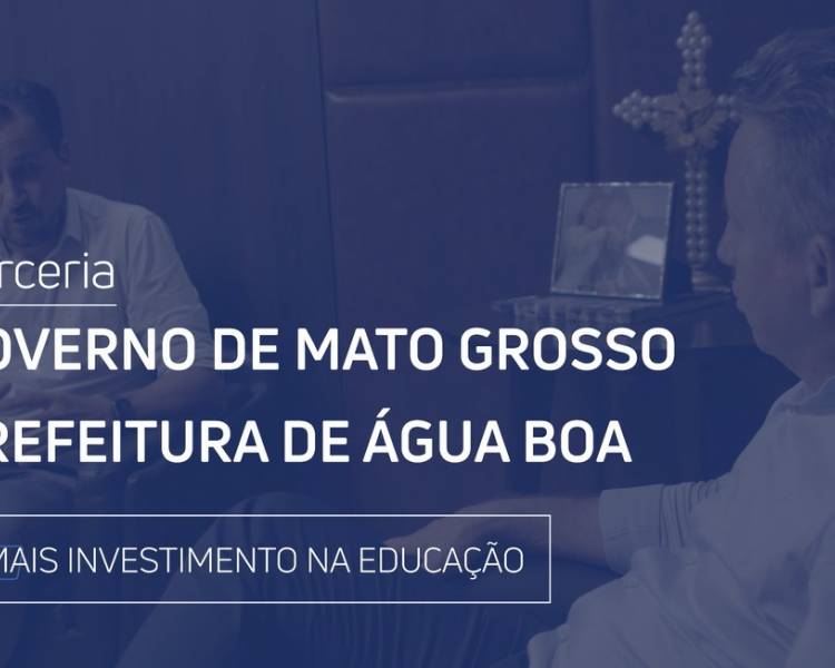 Vídeo - Educação de Água Boa receberá investimento de 6 milhões de reais para reforma de escolas estaduais