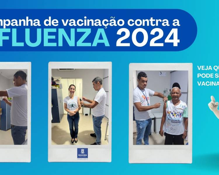 Começa Campanha de Vacinação contra a Influenza de 2024