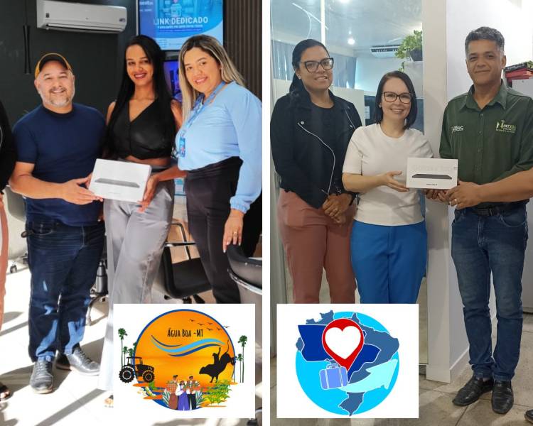 Prefeitura e Comtur entregam tablets para vencedores do concurso do Turismo