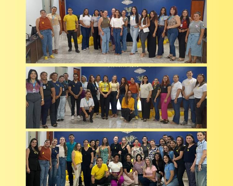 Saúde realiza ação do Setembro Amarelo voltada a profissionais da Educação em Água Boa