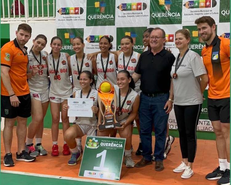 Equipes Femininas de Basquete de Água Boa se destacam na Copa Regional em Querência