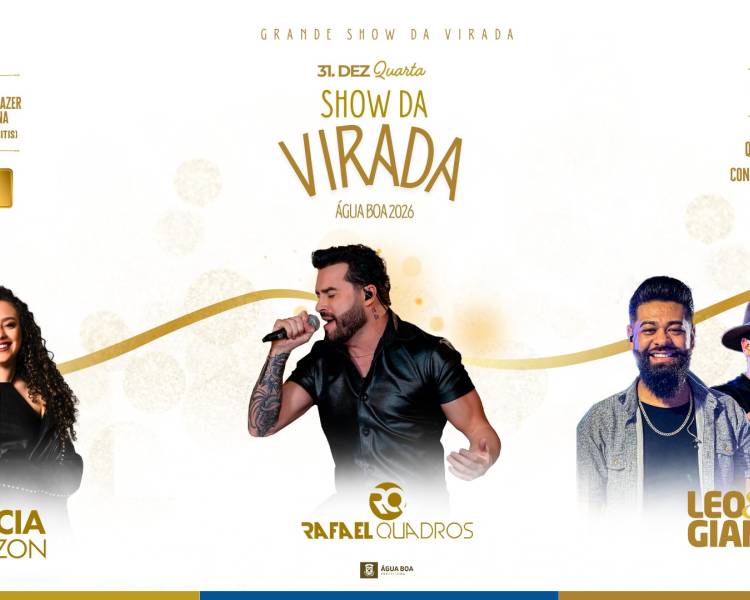 Prefeitura convida para shows de Réveillon na Lagoa dos Buritis