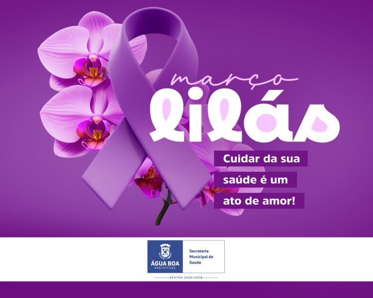 Saúde divulga calendário de ações do Março Lilás nas ESFs