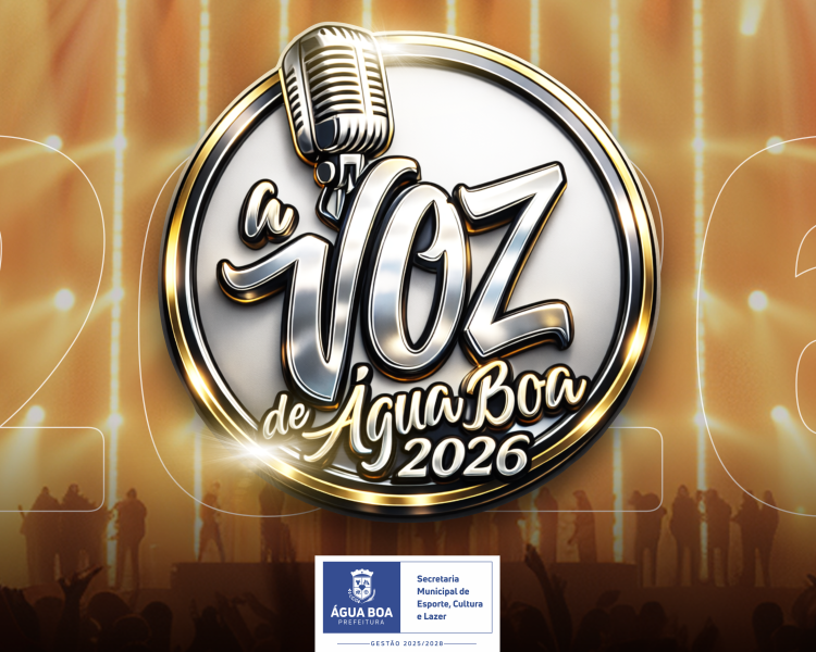 Prefeitura divulga lista de classificados para a 2ª fase do Festival “A Voz de Água Boa 2026”