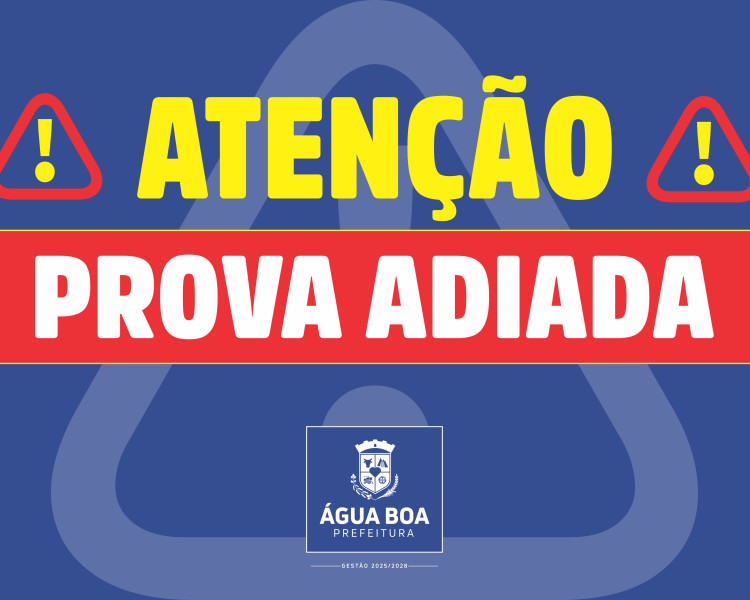 Prova de processo seletivo público para agentes de saúde é adiada