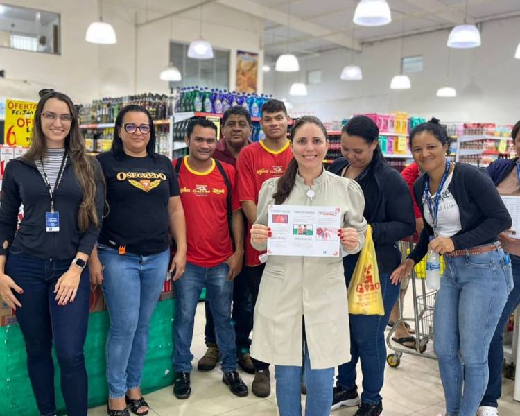 Secretaria de Saúde realiza ações de conscientização sobre tuberculose em Água Boa