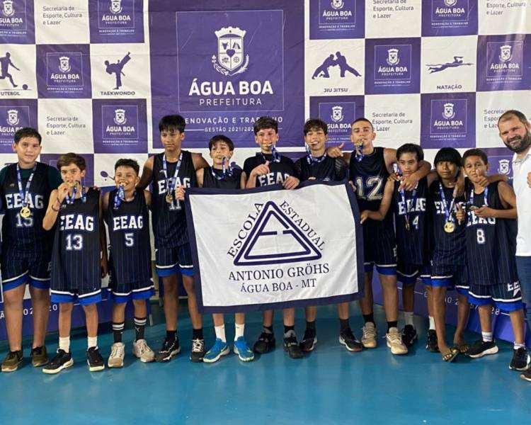 Final do basquete encerra Jogos Escolares/Estudantis Municipais 2026 em Água Boa
