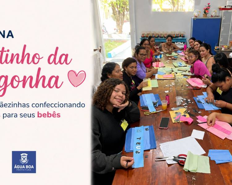 Cantinho da Cegonha inicia confecção dos primeiros itens do enxoval para futuras mamães