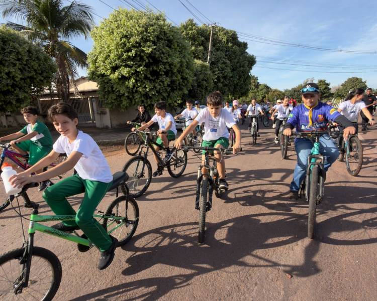 1ª Pedalada Ecológica abre programação da Semana do Meio Ambiente em Água Boa 