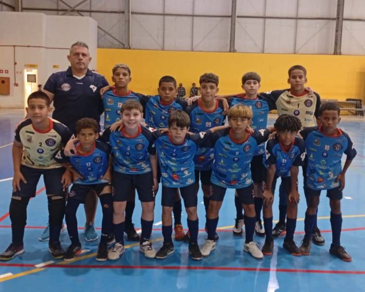Equipe Sub-13 de Futsal de Água Boa fica entre as oito melhores de Mato Grosso