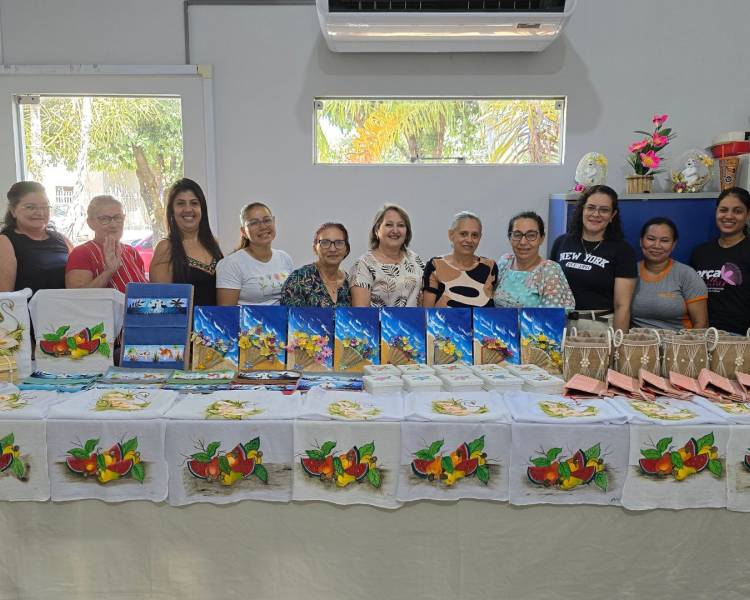 Oficina de Artesanato encerra primeiro semestre com aprendizado e fortalecimento de vínculos