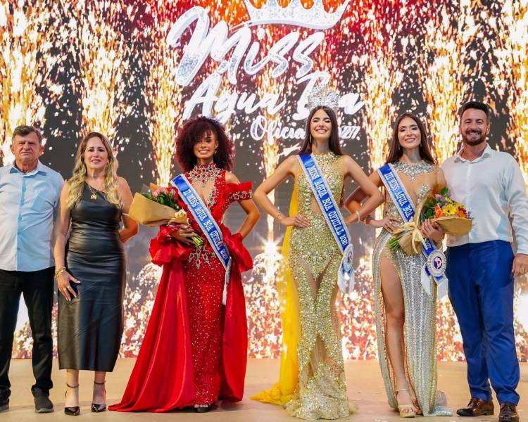 Miss Água Boa Oficial 2027 é eleita em noite de glamour, beleza e emoção