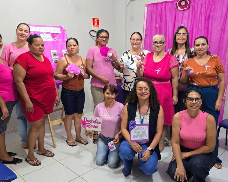 CAPS I Vida Nova promove tarde especial de conscientização sobre saúde mental e saúde da mulher